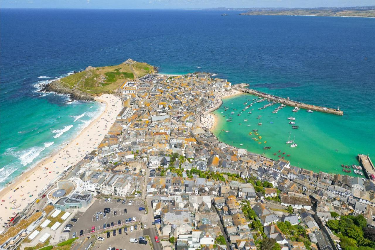 St Ives Seabreeze 3 - Seaview & Parking 아파트 외부 사진