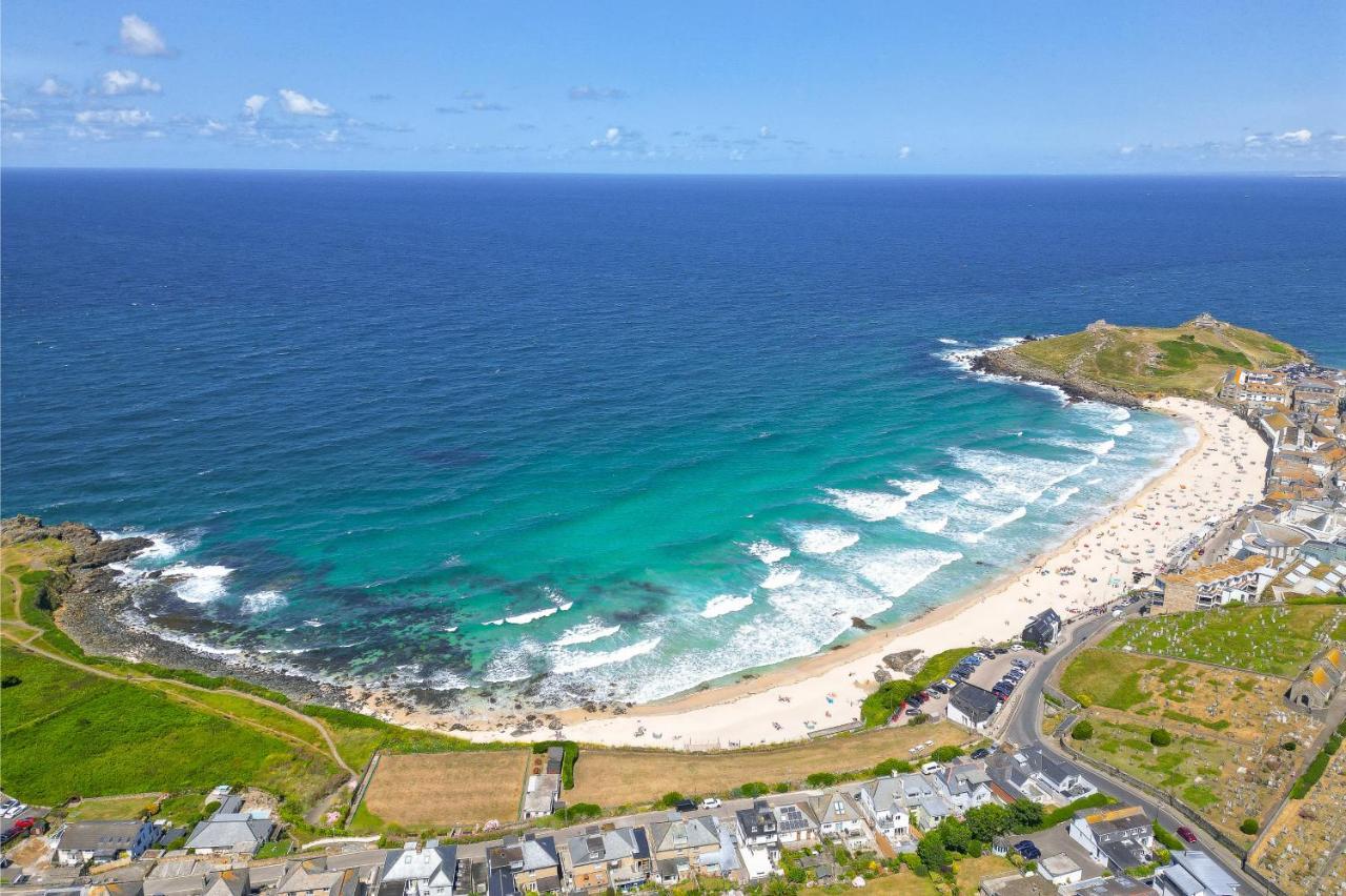 St Ives Seabreeze 3 - Seaview & Parking 아파트 외부 사진