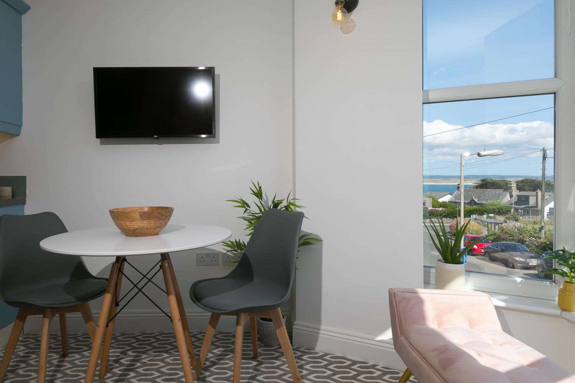 St Ives Seabreeze 3 - Seaview & Parking 아파트 외부 사진