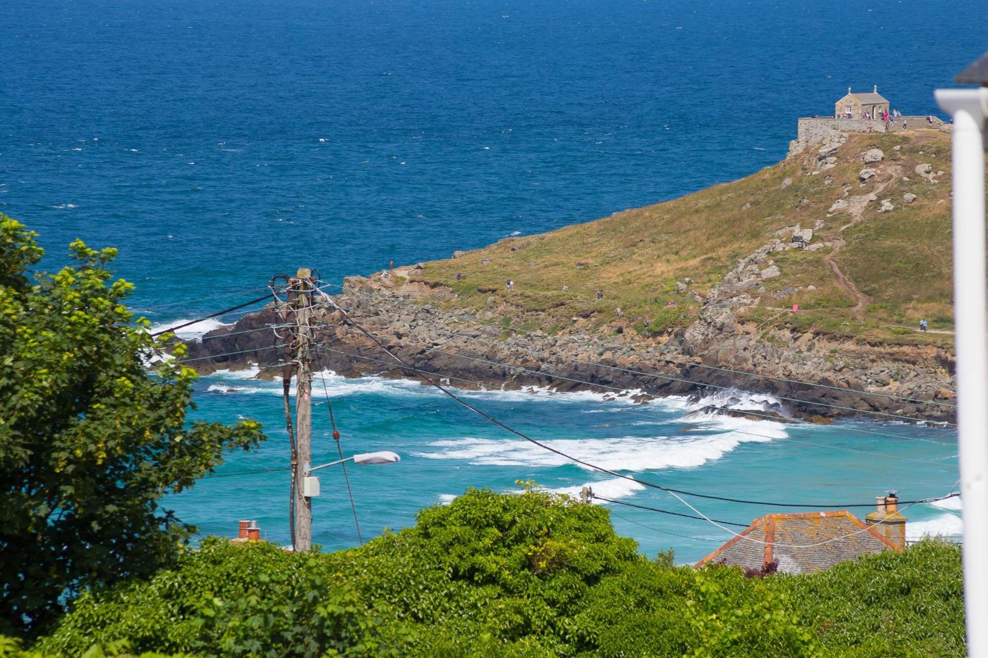 St Ives Seabreeze 3 - Seaview & Parking 아파트 외부 사진